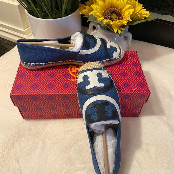 *NWT* Tory Burch Poppy Espadrille - Picture 5 of 8